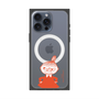 プレミアムスクエアケース with MagSafe［ MOOMIN - Little My - Grinning face ］