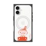 プレミアムスクエアケース with MagSafe［ MOOMIN - Little My - Grinning face ］