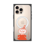 プレミアムスクエアケース with MagSafe［ MOOMIN - Little My - Grinning face ］
