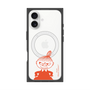 プレミアムスクエアケース with MagSafe［ MOOMIN - Little My - Grinning face ］