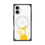 プレミアムスクエアケース with MagSafe［ MOOMIN - Little My - Happy face ］