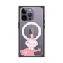 プレミアムスクエアケース with MagSafe［ MOOMIN - Little My - Smile face ］