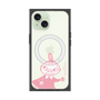 プレミアムスクエアケース with MagSafe［ MOOMIN - Little My - Smile face ］