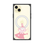 プレミアムスクエアケース with MagSafe［ MOOMIN - Little My - Smile face ］