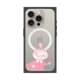 プレミアムスクエアケース with MagSafe［ MOOMIN - Little My - Smile face ］