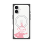 プレミアムスクエアケース with MagSafe［ MOOMIN - Little My - Smile face ］