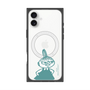 プレミアムスクエアケース with MagSafe［ MOOMIN - Little My - Angry face ］