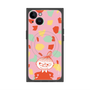 プレミアムスクエアケース with MagSafe［ MOOMIN - Little My - Grinning face/color ］