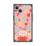 プレミアムスクエアケース with MagSafe［ MOOMIN - Little My - Grinning face/color ］