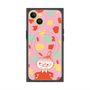 プレミアムスクエアケース with MagSafe［ MOOMIN - Little My - Grinning face/color ］