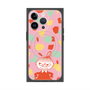 プレミアムスクエアケース with MagSafe［ MOOMIN - Little My - Grinning face/color ］