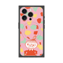 プレミアムスクエアケース with MagSafe［ MOOMIN - Little My - Grinning face/color ］