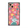 プレミアムスクエアケース with MagSafe［ MOOMIN - Little My - Angry face/color ］
