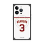 プレミアムスクエアケース with MagSafe［ 楽天イーグルス - #3 Asamura - ホーム ］