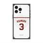 プレミアムスクエアケース with MagSafe［ 楽天イーグルス - #3 Asamura - ホーム ］