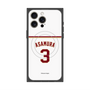 プレミアムスクエアケース with MagSafe［ 楽天イーグルス - #3 Asamura - ホーム ］
