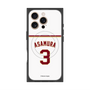 プレミアムスクエアケース with MagSafe［ 楽天イーグルス - #3 Asamura - ホーム ］