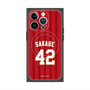 プレミアムスクエアケース with MagSafe［ 楽天イーグルス - #42 Sakaue - ビジター ］