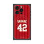 プレミアムスクエアケース with MagSafe［ 楽天イーグルス - #42 Sakaue - ビジター ］