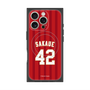 プレミアムスクエアケース with MagSafe［ 楽天イーグルス - #42 Sakaue - ビジター ］