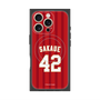 プレミアムスクエアケース with MagSafe［ 楽天イーグルス - #42 Sakaue - ビジター ］