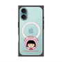 プレミアムスクエアケース with MagSafe［ ちびまる子ちゃん - まる子A ］