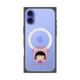 プレミアムスクエアケース with MagSafe［ ちびまる子ちゃん - まる子A ］