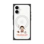 プレミアムスクエアケース with MagSafe［ ちびまる子ちゃん - ダンス ］