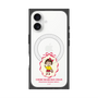 プレミアムスクエアケース with MagSafe［ ちびまる子ちゃん - リボンでお出かけ ］