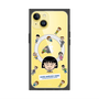 プレミアムスクエアケース with MagSafe［ ちびまる子ちゃん - まる子とお友達 - クリア ］