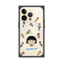 プレミアムスクエアケース with MagSafe［ ちびまる子ちゃん - まる子とお友達 - クリア ］