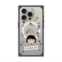 プレミアムスクエアケース with MagSafe［ ちびまる子ちゃん - まる子とお友達 - クリア ］