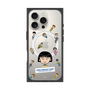 プレミアムスクエアケース with MagSafe［ ちびまる子ちゃん - まる子とお友達 - クリア ］