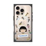 プレミアムスクエアケース with MagSafe［ ちびまる子ちゃん - まる子とお友達 - クリア ］