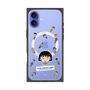 プレミアムスクエアケース with MagSafe［ ちびまる子ちゃん - まる子とお友達 - クリア ］