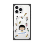 プレミアムスクエアケース with MagSafe［ ちびまる子ちゃん - まる子とお友達 - クリア ］