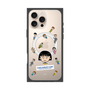 プレミアムスクエアケース with MagSafe［ ちびまる子ちゃん - まる子とお友達 - クリア ］