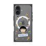 プレミアムスクエアケース with MagSafe［ ちびまる子ちゃん - まる子とお友達 - クリア ］