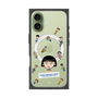 プレミアムスクエアケース with MagSafe［ ちびまる子ちゃん - まる子とお友達 - クリア ］