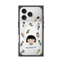 プレミアムスクエアケース with MagSafe［ ちびまる子ちゃん - まる子とお友達 - クリア ］