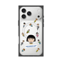 プレミアムスクエアケース with MagSafe［ ちびまる子ちゃん - まる子とお友達 - クリア ］
