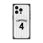 プレミアムスクエアケース with MagSafe［ 千葉ロッテマリーンズ - #4 TOMOSUGI ］