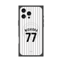 プレミアムスクエアケース with MagSafe［ 千葉ロッテマリーンズ - #77 NISHIOKA ］