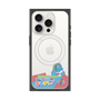 プレミアムスクエアケース with MagSafe［ 広島東洋カープ - のんびりスラィリー - パッチワーク ］