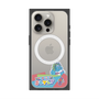 プレミアムスクエアケース with MagSafe［ 広島東洋カープ - のんびりスラィリー - パッチワーク ］