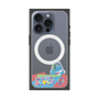 プレミアムスクエアケース with MagSafe［ 広島東洋カープ - のんびりスラィリー - パッチワーク ］
