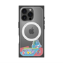 プレミアムスクエアケース with MagSafe［ 広島東洋カープ - のんびりスラィリー - パッチワーク ］