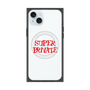 プレミアムスクエアケース with MagSafe［ SUPER PRIVATE - ロゴ - Metal ］