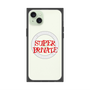 プレミアムスクエアケース with MagSafe［ SUPER PRIVATE - ロゴ - Metal ］