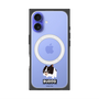 プレミアムスクエアケース with MagSafe［ BUDOG - モノクロ ］